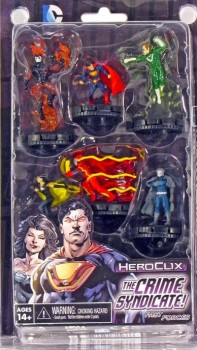 DC Heroclix: Justice League - Trinity War Crime Syndicate Fast Forces Pack (em inglês)